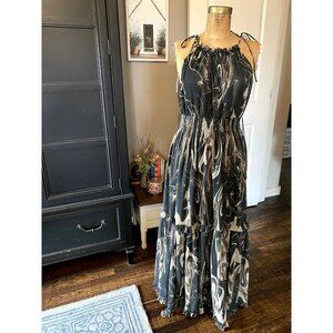NWT Banana Republic Ruffle Maxi Dress - M Tall